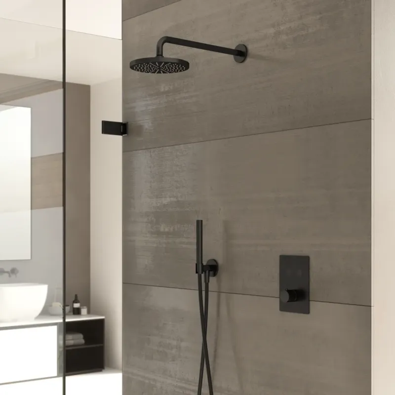 Hotbath Cobber Complete Thermostatische Douche Inbouwset Chroom IBS23 Actieprijs
