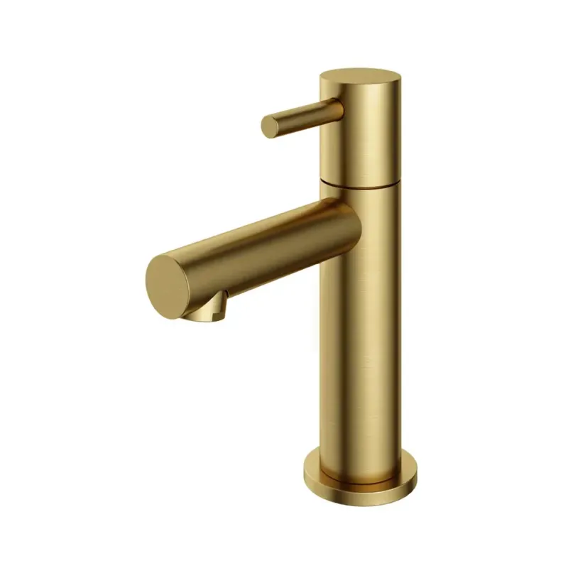 Direct Beschikbaar Hotbath Cobber Fonteinkraan Geborsteld Messing PVD E001