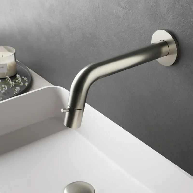 Op = Op Hotbath Cobber Fonteinkraan inbouw Geborsteld Nikkel UW001