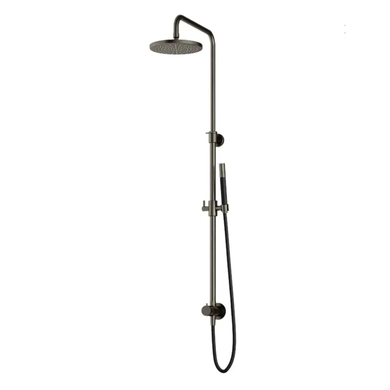 Gratis Retour Hotbath Cobber M438 stortdouche met staafhanddouche en 20cm hoofddouche verouderd ijzer