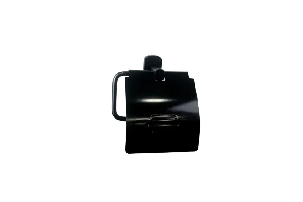 Badstuber Soho toiletrolhouder mat zwart Merkproduct