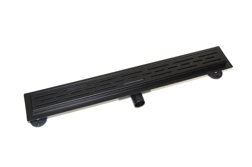 Badstuber douchegoot 60cm zwart Merkproduct