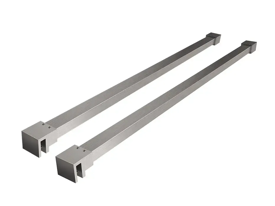 Mueller Slimline set van 2 stabilisatiestangen 120cm RVS Uitverkoop