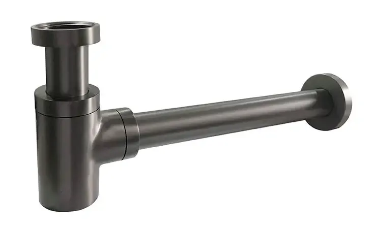 Mueller Ferro Star Luxe sifon laag 11/4" verouderd ijzer Op = Op