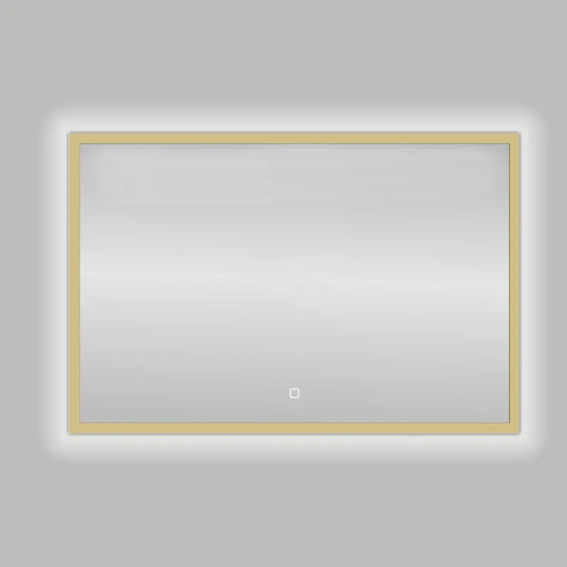 Best Design Nancy LED spiegel mat goud 80x60cm Laatste Kans