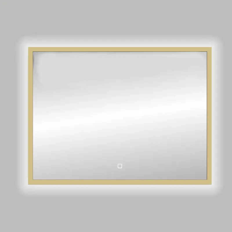 Best Design Nancy LED spiegel mat goud 120x80cm Lage Prijs