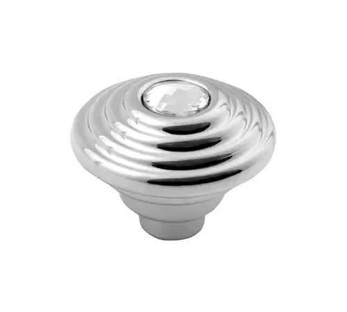 Sapho deurknop chroom met diamant 30mm Meest Verkocht