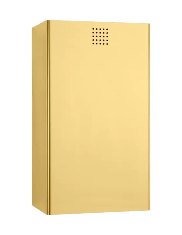 Laatste Versie Proox One afvalbak 31L geborsteld messing