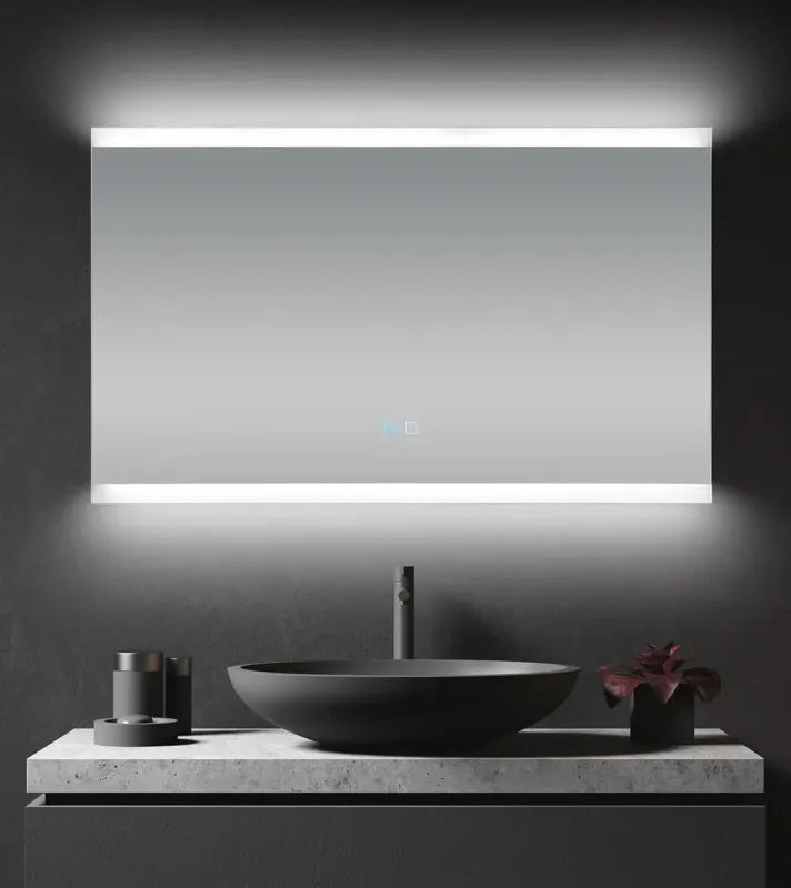 B-Stone Incluso spiegel 120x70cm met LED-verlichting en spiegelverwarming Koopje