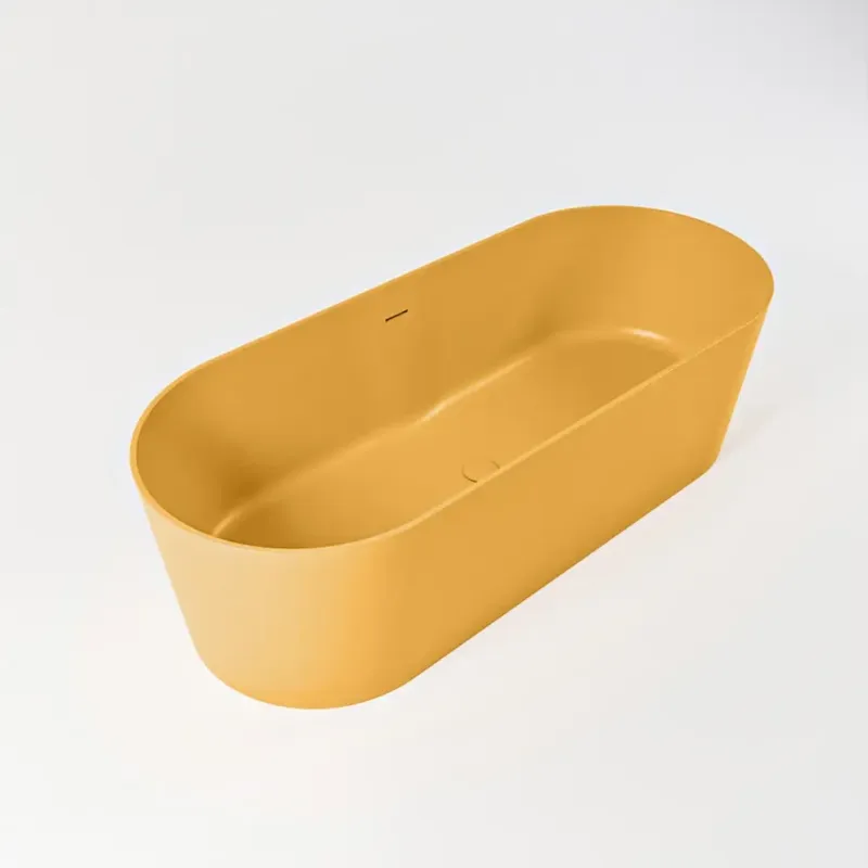 Mondiaz Noble vrijstaand bad 180x75cm kleur ocher Gecertificeerd