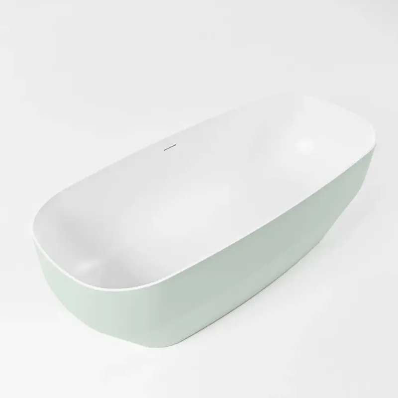 Bestel Nu Mondiaz Stone vrijstaand bad 170x75cm kleur greey/talc