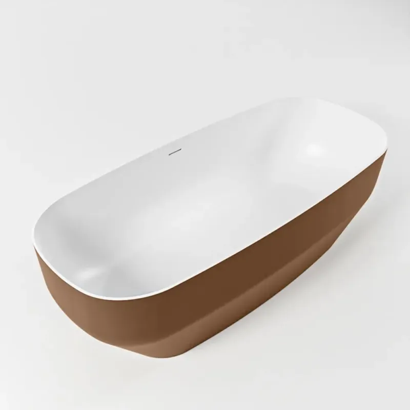 Flitsaanbieding Mondiaz Stone vrijstaand bad 170x75cm kleur rust/talc