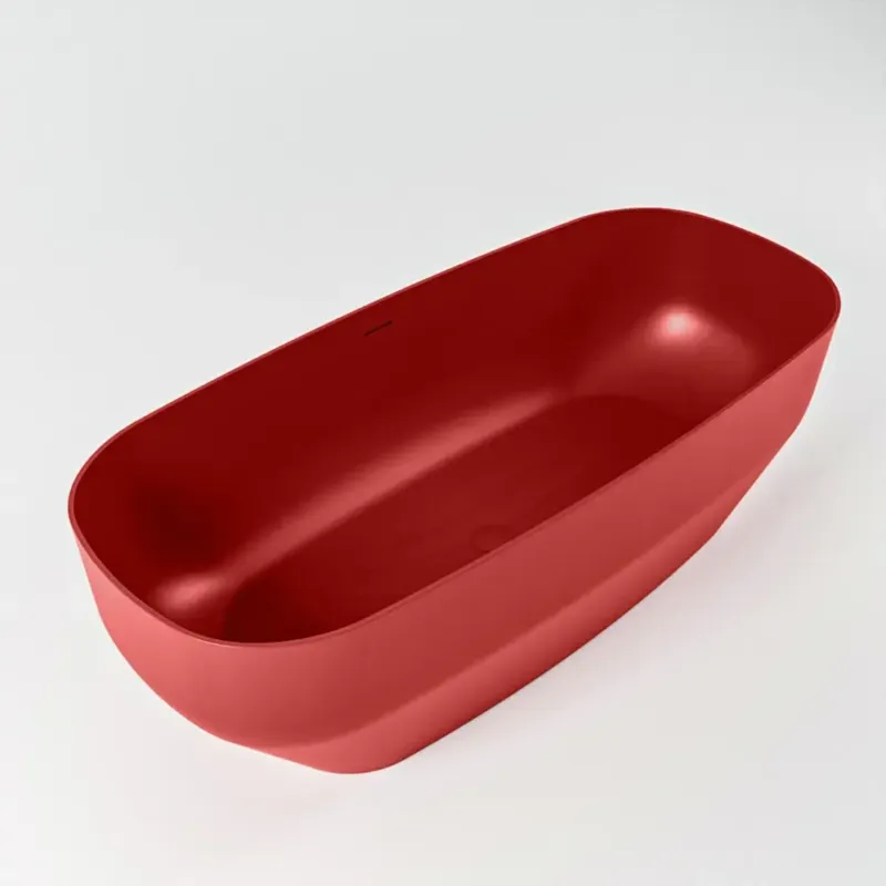 Koop Vandaag Mondiaz Stone vrijstaand bad 170x75cm kleur fire