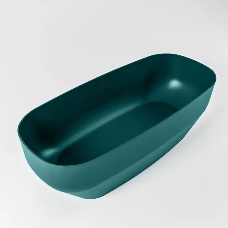 Aanbieding Mondiaz Stone vrijstaand bad 170x75cm kleur smag