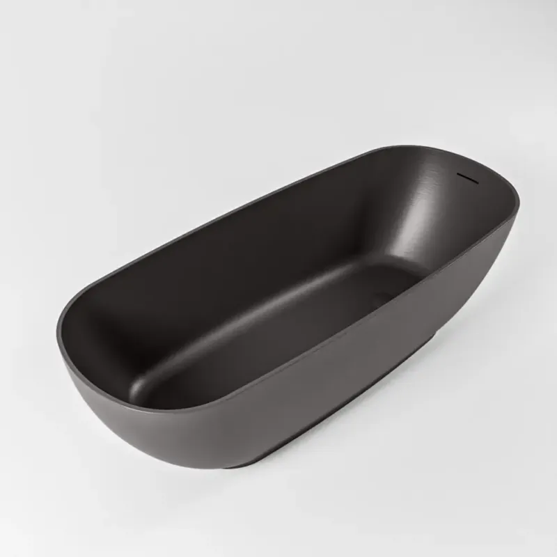 Hoge Kwaliteit Mondiaz Rock vrijstaand bad 170x70cm kleur dark grey