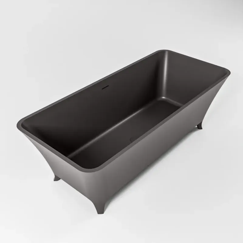 Tijdelijk Beschikbaar Mondiaz Lundy vrijstaand bad 170x75cm kleur dark grey