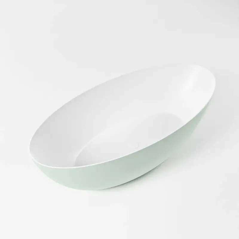 Mondiaz Float vrijstaand bad 170x80cm kleur greey/talc Direct Verzonden