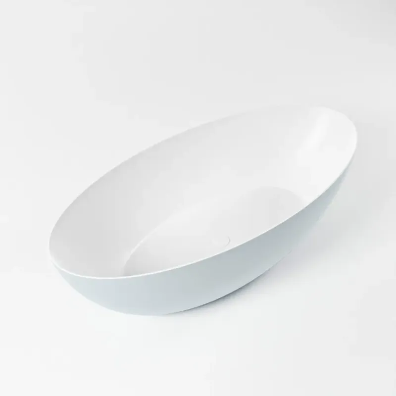 Uitverkoop Mondiaz Float vrijstaand bad 170x80cm kleur clay/talc