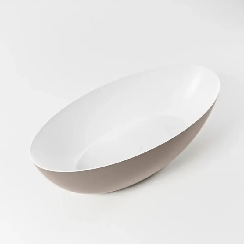 Bestel Nu Mondiaz Float vrijstaand bad 170x80cm kleur smoke/talc