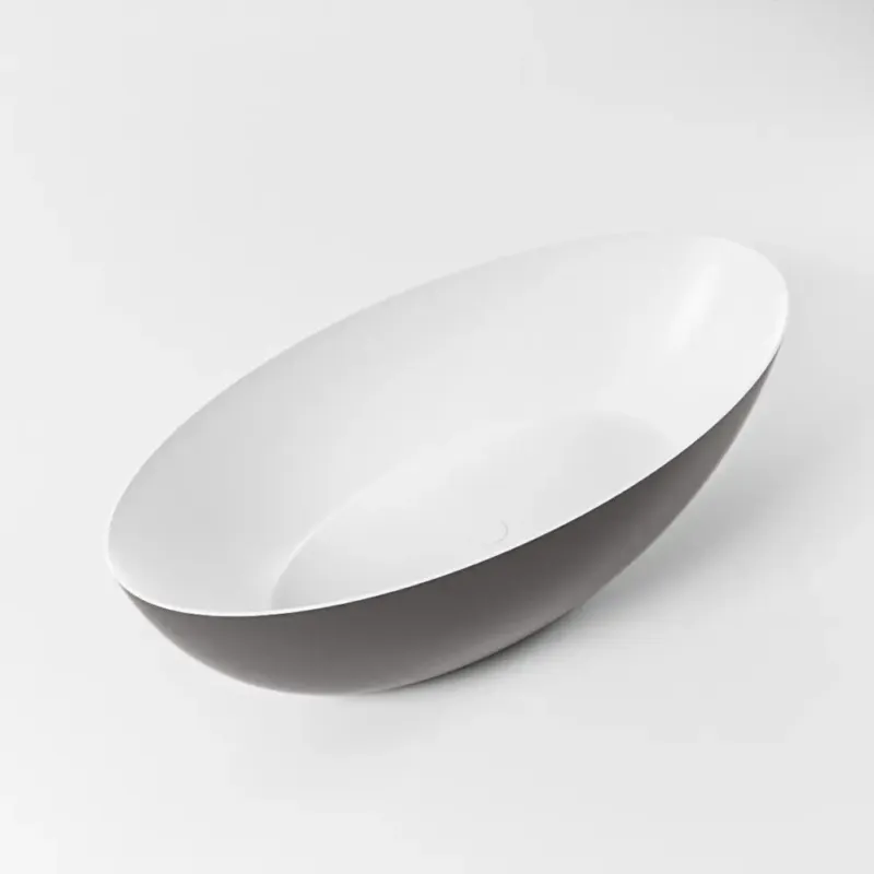 Alleen Vandaag Mondiaz Float vrijstaand bad 170x80cm kleur dark grey/talc