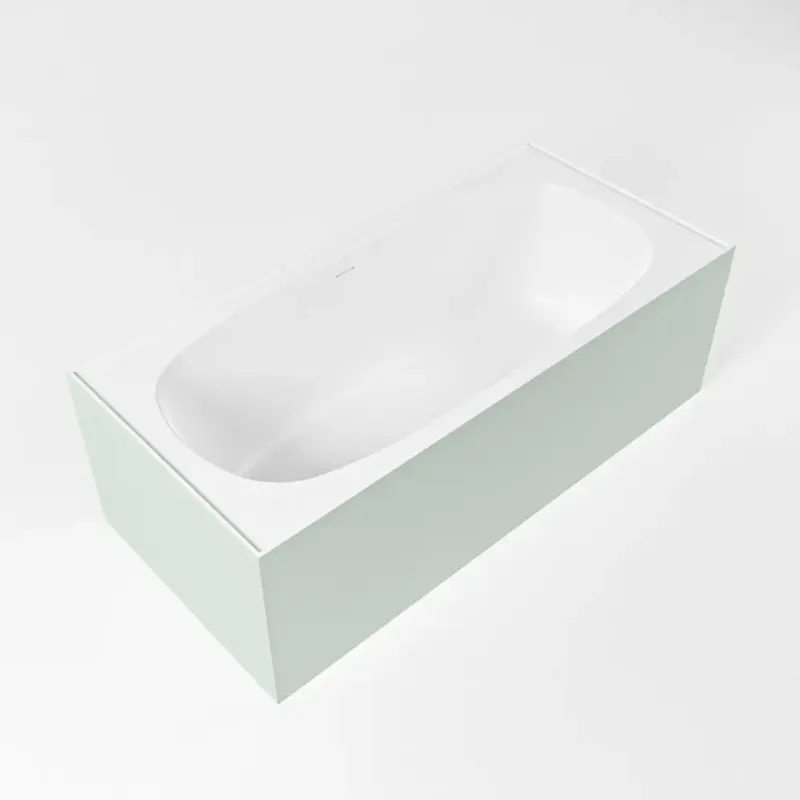 Koop Vandaag Mondiaz Freeze vrijstaand bad 180x85cm kleur greey/talc