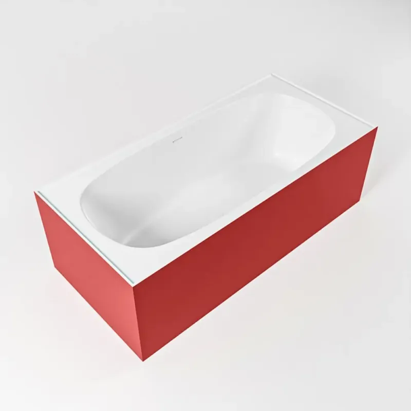 Mondiaz Freeze vrijstaand bad 180x85cm kleur fire/talc Beste Prijs
