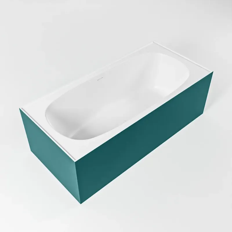 Beperkt Aanbod Mondiaz Freeze vrijstaand bad 180x85cm kleur smag/talc