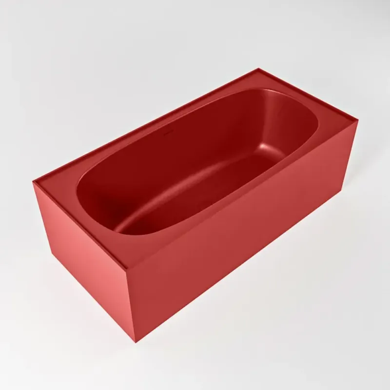 Must-Have Mondiaz Freeze vrijstaand bad 180x85cm kleur fire