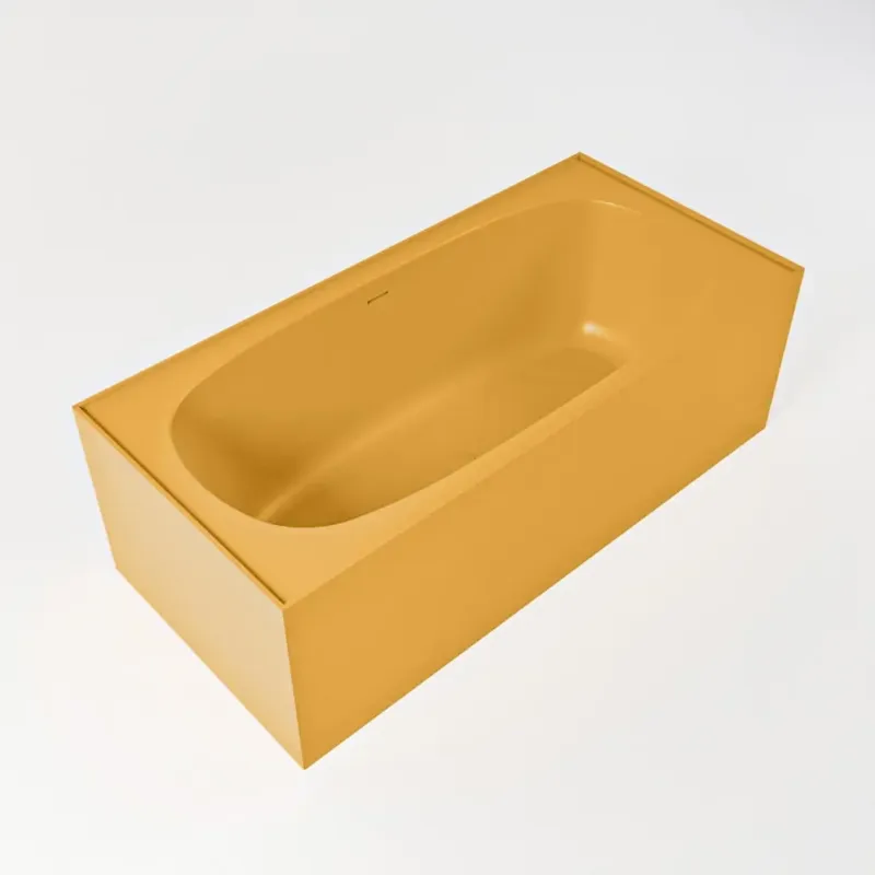 Fabrieksprijs Mondiaz Freeze vrijstaand bad 180x85cm kleur ocher