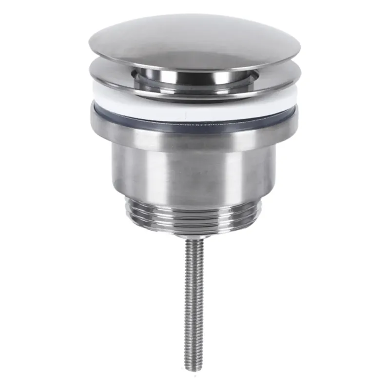 Differnz afvoerplug pop up design mat chroom Nieuw