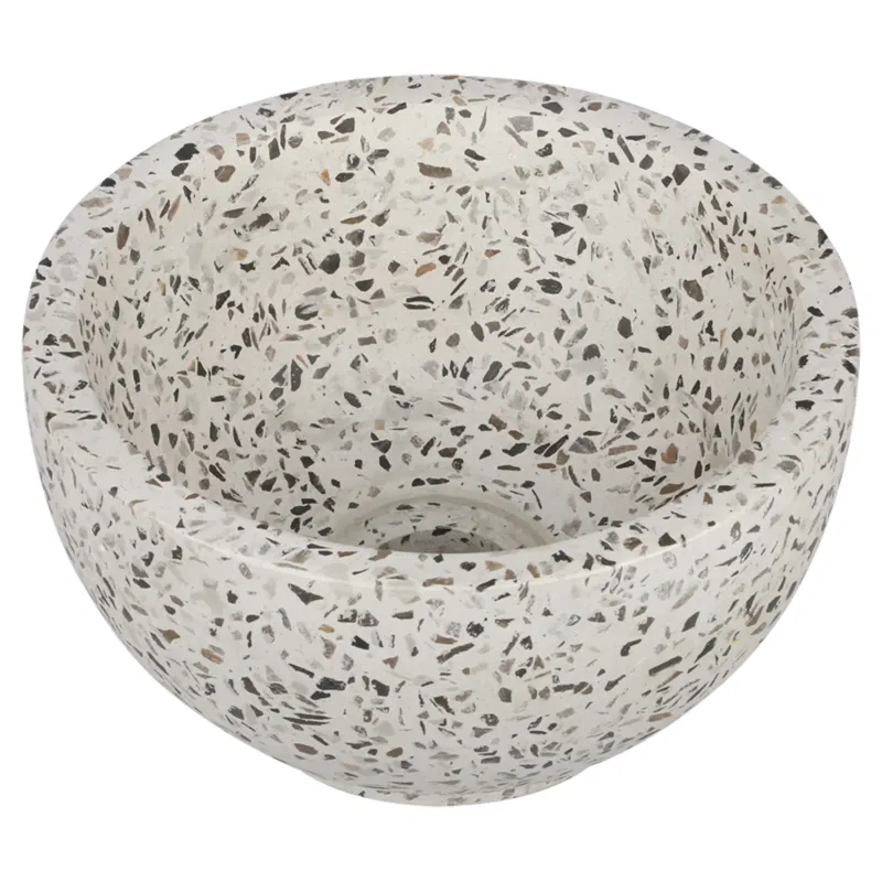 Differnz Ruz waskom 23x12cm zwart wit Weekendaanbieding