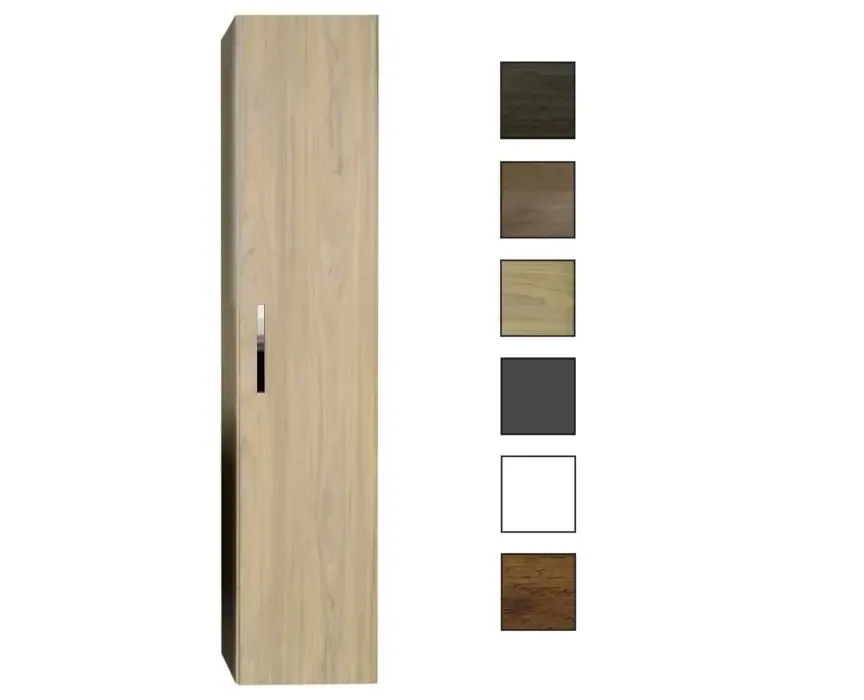 Sanicare kolomkast 33,5x160x32cm grey-wood Snelle Levering