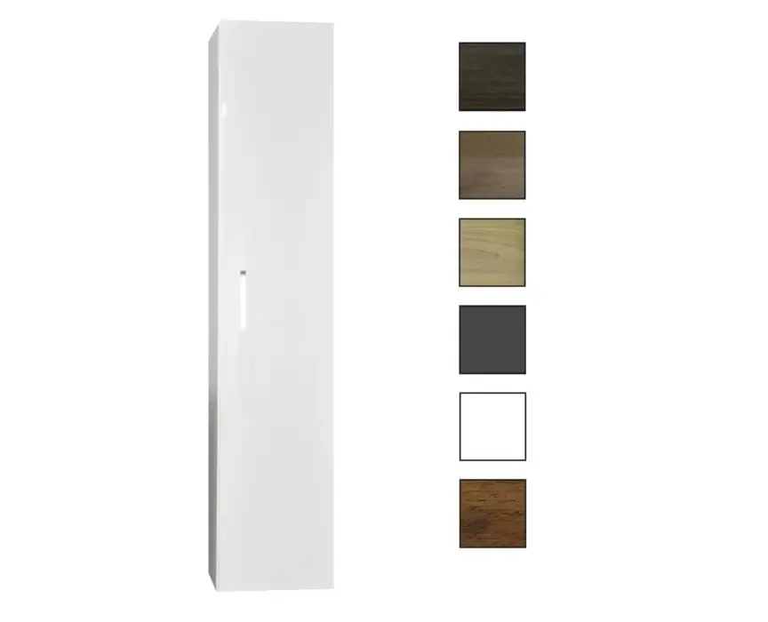 Sanicare kolomkast 33,5x160x32cm hoogglans wit Seizoensaanbieding