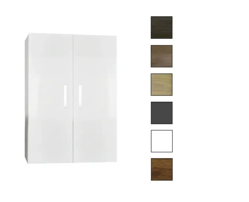 Sanicare kolomkast 67x90x32cm hoogglans wit Direct Beschikbaar