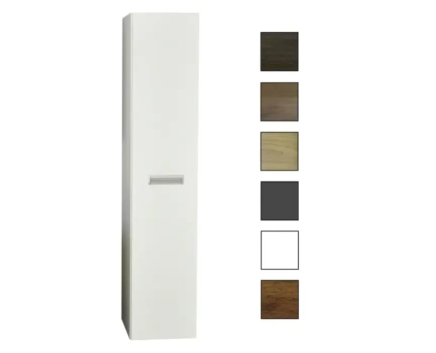 Sanicare kolomkast met inliggende greep 33,5x160x32cm hoogglans wit Meest Verkocht