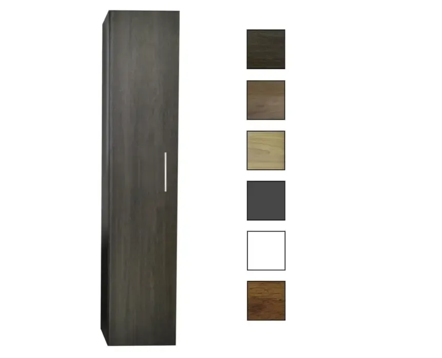 Sanicare kolomkast met reling greep 33,5x160x32cm schots-eiken Korting