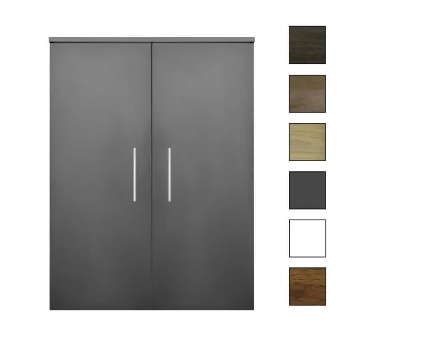 Sanicare kolomkast met reling greep 67x90x32cm antraciet Aanbieding