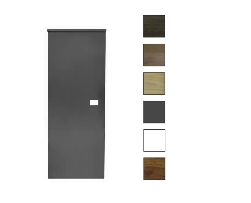 Hoge Kwaliteit Sanicare Q5 kolomkast 33,5x90x32cm antraciet