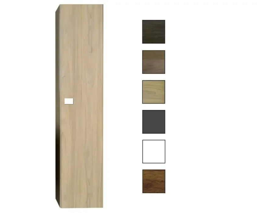Sanicare Q5 kolomkast 33,5x160x32cm grey-wood Lage Prijs