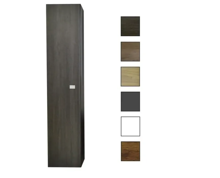Sanicare Q5 kolomkast 33,5x160x32cm schots-eiken Rechtstreeks Van De Fabrikant