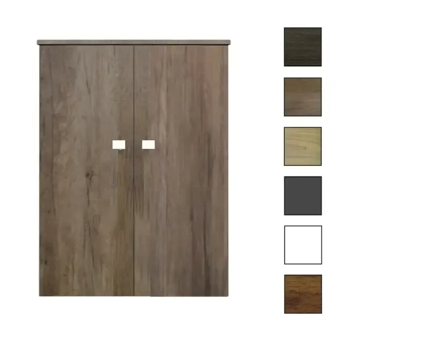 Beste Prijs Sanicare Q5 kolomkast 67x90x32cm truffel