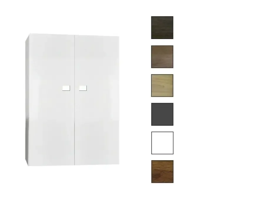 Sanicare Q5 kolomkast 67x90x32cm hoogglans wit Dagaanbieding