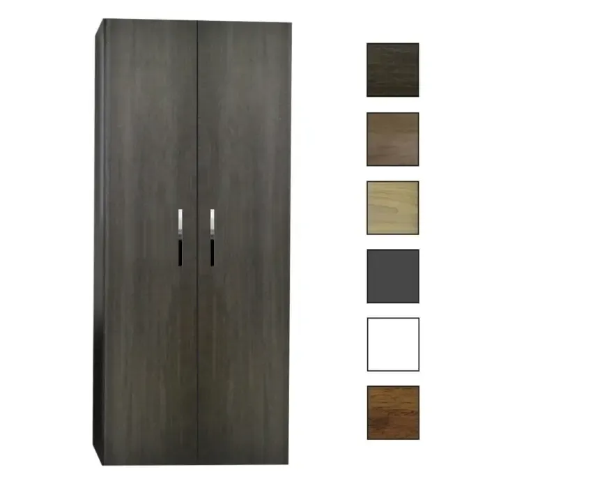 Shop Nu Sanicare kolomkast met chromen greep 67x160x32cm schots-eiken
