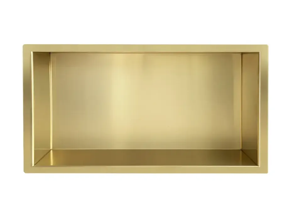 Laatste Kans Mueller Gold inbouwnis 60x30x10cm geborsteld messing