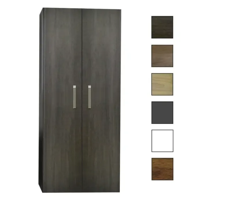 Sanicare kolomkast met luxe chromen greep 67x160x32cm schots-eiken Koop Online