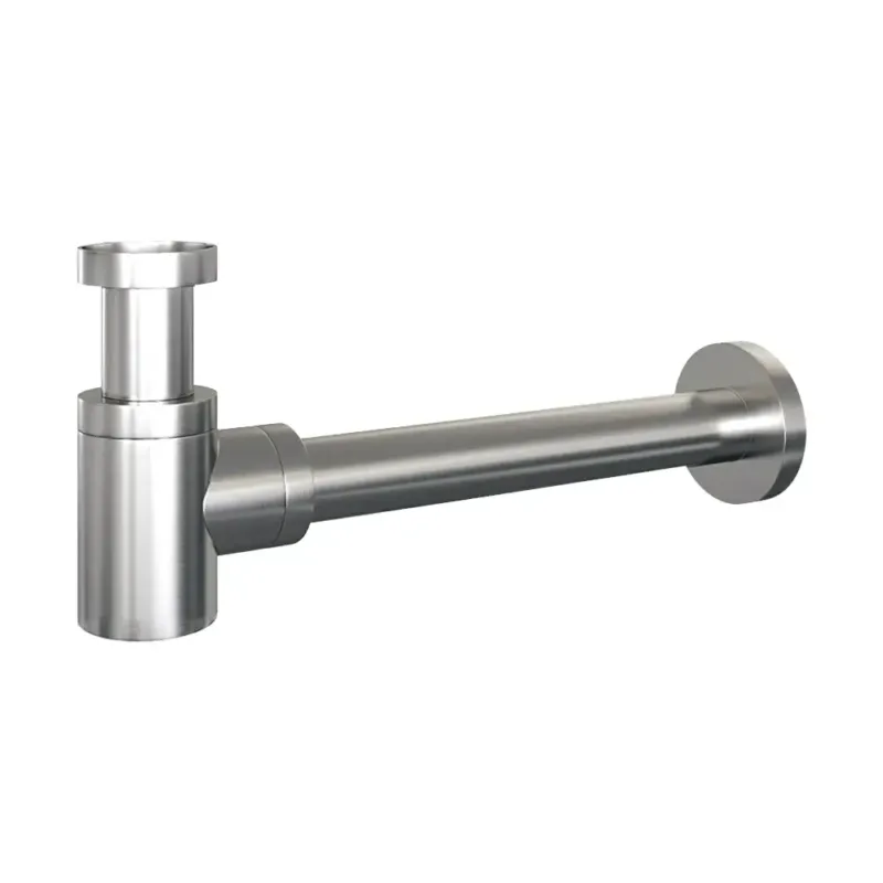 Brauer Brushed Edition design sifon mini geborsteld RVS Meest Verkocht