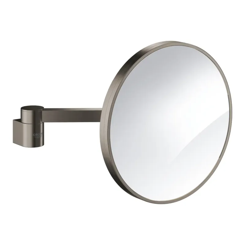 Korting Grohe Selection make-up spiegel brushed hard graphite