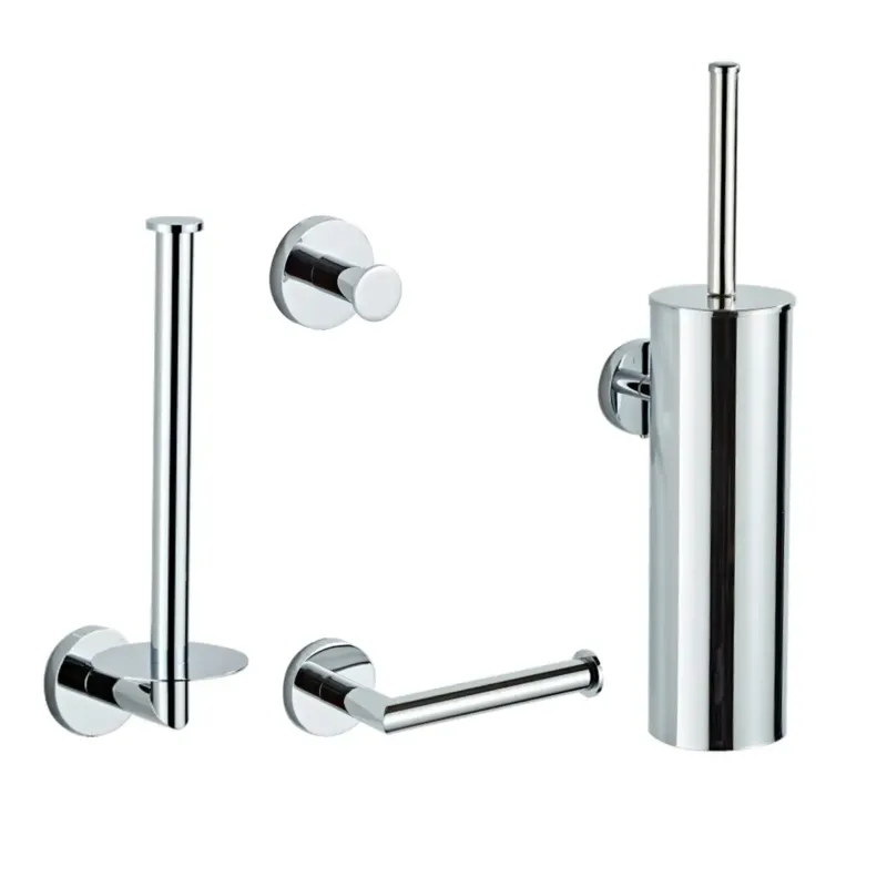 Saniclear Talpa toilet accessoiresset 4-delig chroom Shop Nu