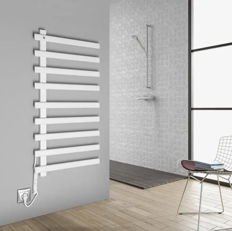 Sapho Elcor elektrische radiator mat wit 48x92cm 128W Tijdelijk Beschikbaar