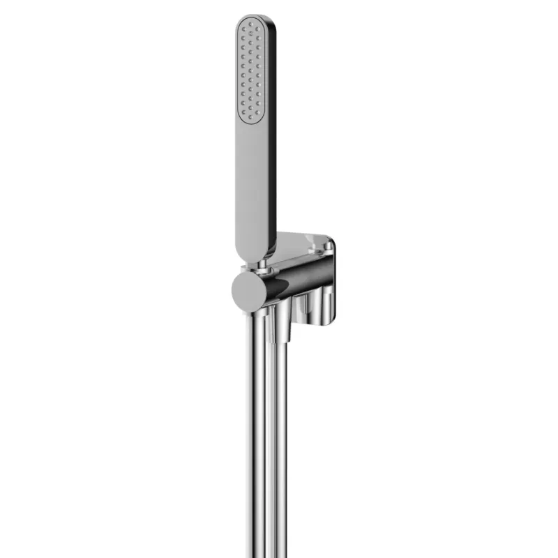 Hotbath Gal badset met wandsteun, doucheslang en handdouche chroom Flitsaanbieding
